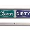 Dishwasher Magnet Clean Dirty Sign, Green & Blue Clean Dirty Magnet For Dishwasher, Refrigerator, Kitchen Signs,Kitchen Decor And Accessories-2