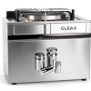 Dishwasher Magnet Clean Dirty Sign Kitensil Stainless Steel 7x1.4in-4