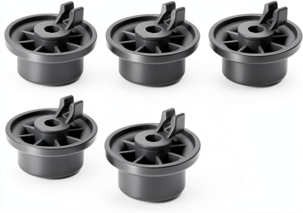 8 Pack 165314 Dishwasher Wheel Lower Rack Wheel 2025 Upgrade Fit for Bosch Kenmore Dishwasher, Replace 420198 AP2802428 PS3439123 423232 PS8697067 by Beaquicy-0