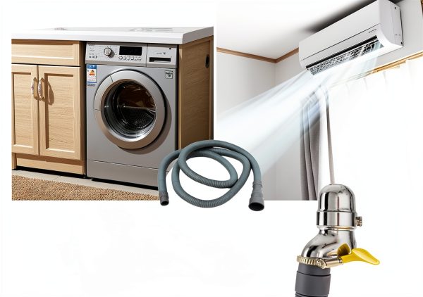 Washing Machine Drain Hose 10ft Elyfree Universal Extension for LG GE-6
