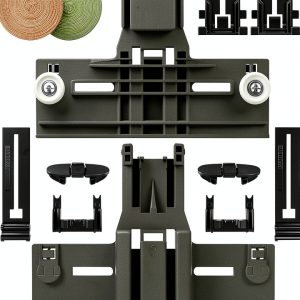 Dishwasher Top Rack Adjuster Luckman W10350375 Upgraded Polymer Fit-0