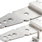 Dishwasher Mounting Bracket 2 Pack Beaquicy for Whirlpool 8269145-0